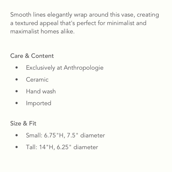 Sandro textured vase - Picture 4 of 10